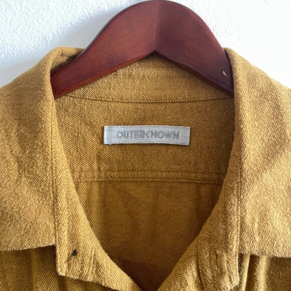 Outerknown Saffron Flannel Shirt - Picture 2 of 8